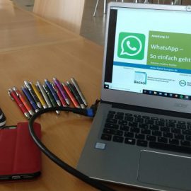 Tabletkurs: Nachrichtendienst WhatsApp und Alternativen